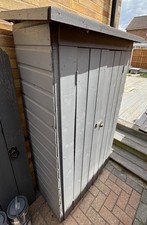 Forest Tall Pent Wooden Garden Storage Tool Store Shed