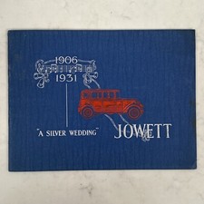 JOWETT "A SILVER WEDDING"