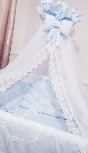 Crown chiffon canopy - canopy, baby