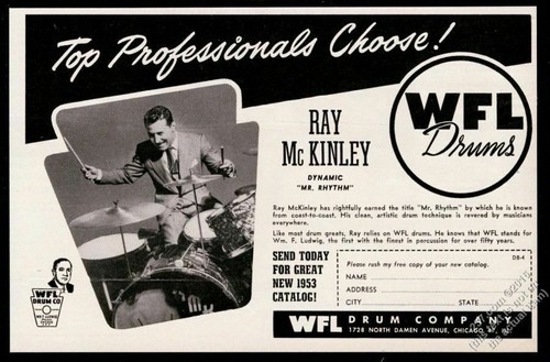1952 ray mckinley photo - mckinley, wfl