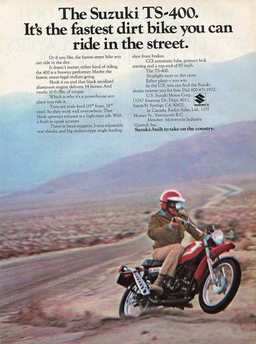 1972 print suzuki 400 - 1972,