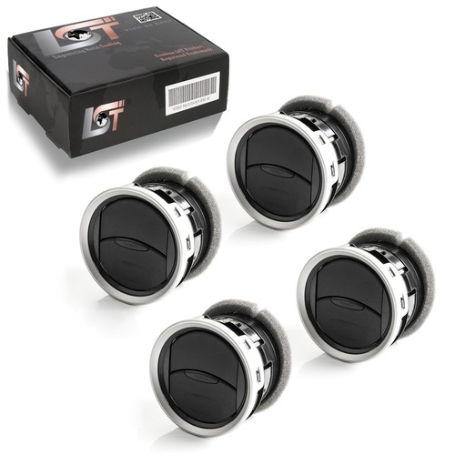 Heater air vent black - 4x,
