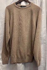 GLENMUIR 1891 Men's Beige Lambswool Jumper UK Size Medium CG M10
