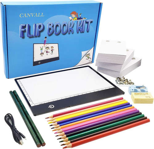 Flipbook set for drawing and - flipbook,