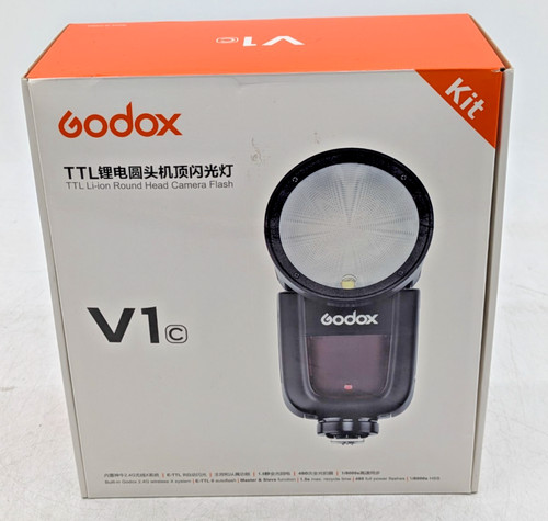 Godox v1c ttl - li-ion, round