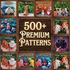500+ Crochet Patterns Bundle