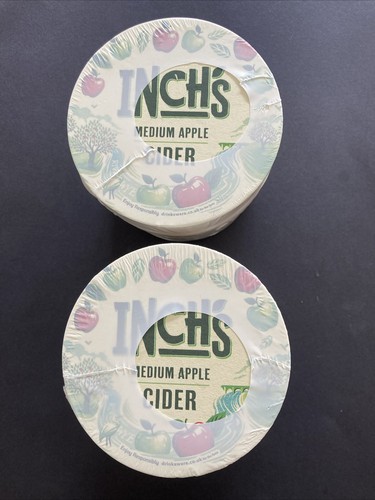 Inch cider beer mats - inch's,