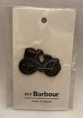 Barbour enamel pin - barbour,