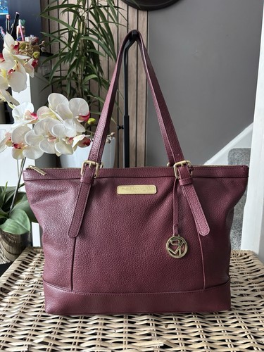 Pure luxuries handbag burgundy - handbag,