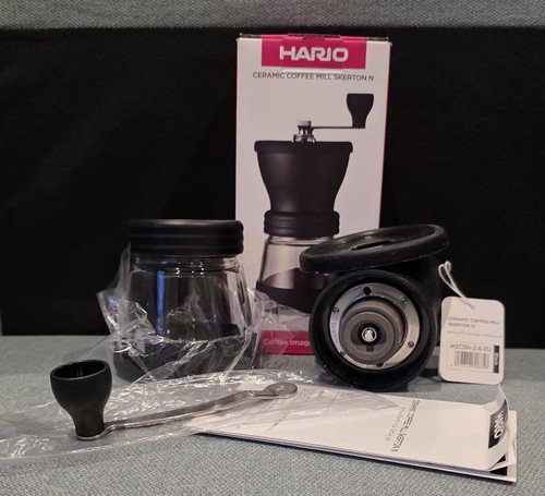 Hario coffee grinder - grinder, n