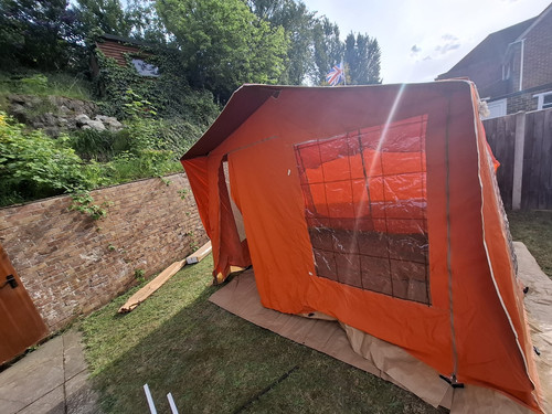 Retro camper awning - vw,