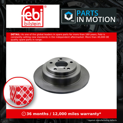 Brake discs pair solid fits - 2x,