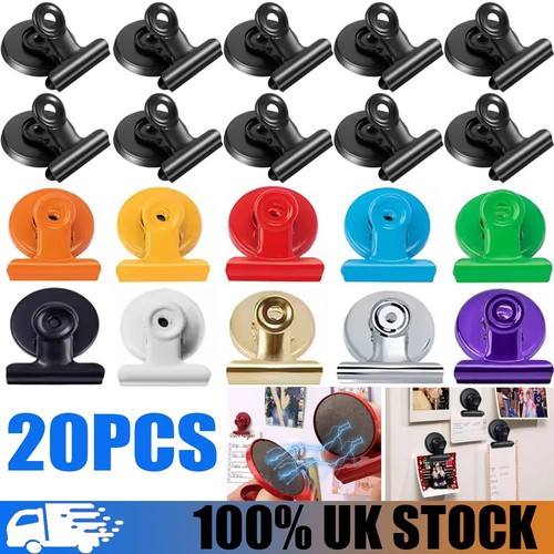 Pcs magnetic bulldog clips - pcs,