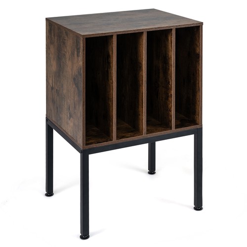 Turntable stand with vinyl - stand, 4