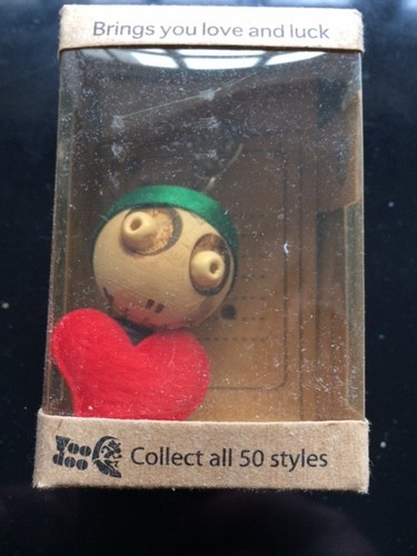 Voodoo doll keyring - doll,