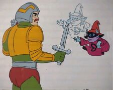 4 x HE-MAN Animation Cels - Orko & Man at Arms etc - Masters of Universe MOTU