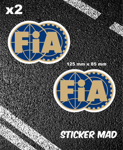Fia stickers vinyl - vinyl, f1