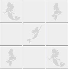 Bathroom Tile Stickers MERMAID