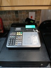 Casio SE-C300 Cash Register Till Working Great Condition Printer Cash Drawer