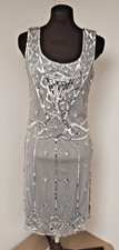 Frock and Frill Gorgeous Bead & Sequin 1920'S Style Flapper Dress