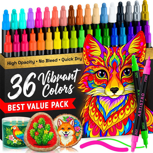Precision dual tip acrylic - 36,