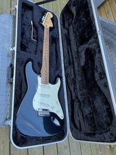 21 Year Old Fender Squier Stratocaster STANDARD Guitar Gator Hard Case Strap