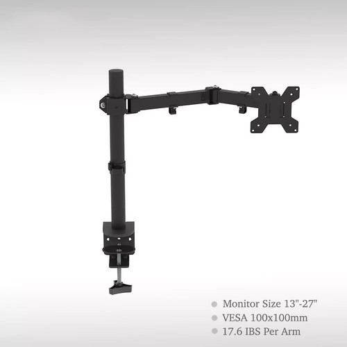 Single monitor arm desk - desk, mount