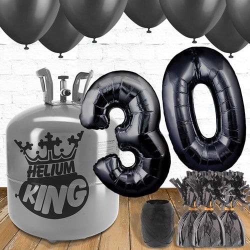 30th birthday helium gas - helium,