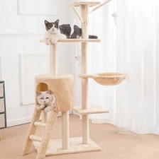 5-Tier Beige Multi Cat