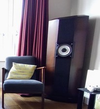 Pentacone Pentowther Folded Corner Horn Speakers. Lowther PM6a.Rare British Hifi