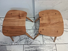 Pair mid century ercol elm - ercol,
