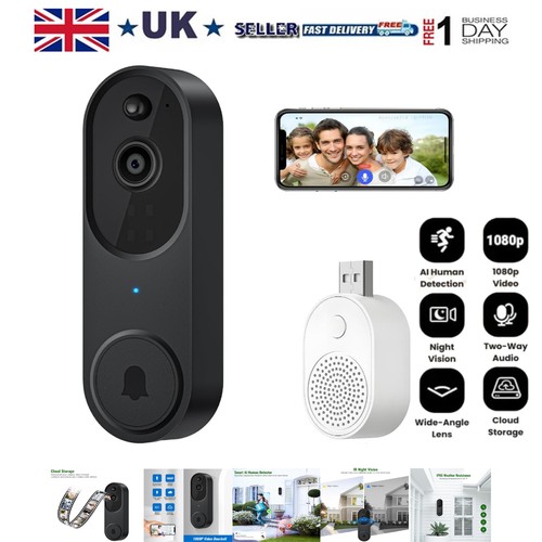 Smart wireless wifi doorbell - smart,