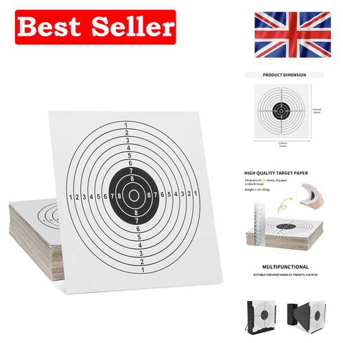 100 circular paper shooting - circular,