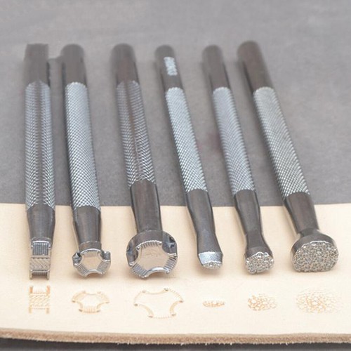 6pc steel punches flower punch - 6pc,