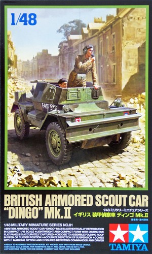 Tamiya british dingo mkii - tamiya, 1/48