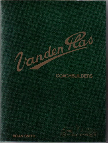 Vanden plas coachbuilders - plas,