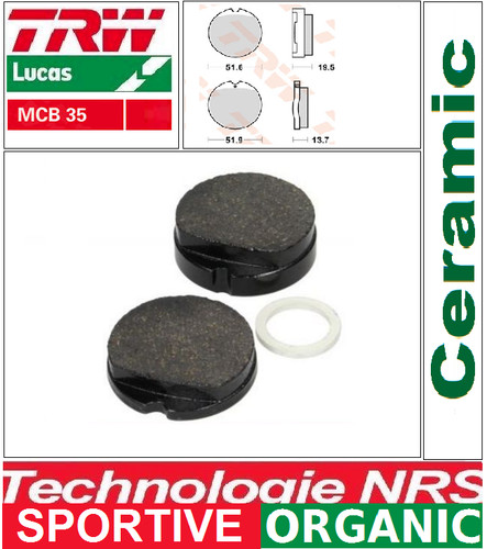 Front brake pads - 2,