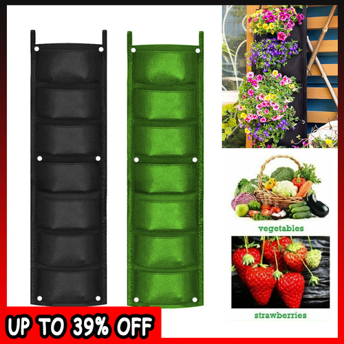 Pocket wall hanging - hanging, planting