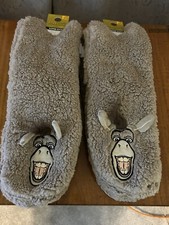 Disney Shrek Donkey Slipper Socks BNWT Two Pairs Uk 6-8 