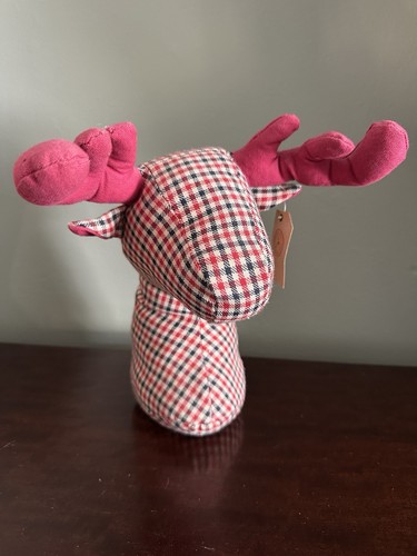Tartan stag door stop weight - door,
