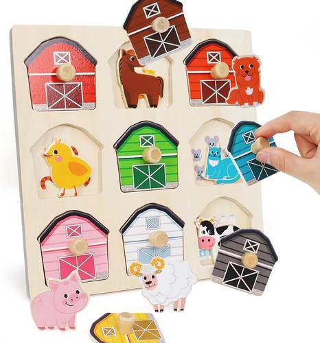 Lzdmy baby montessori wooden - montessori,