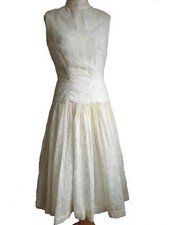 Cream 1950s Hand made Lace