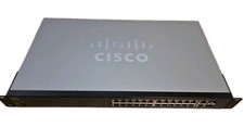 Cisco SG250-26P 26-Port Gigabit PoE Smart Switch with brackets