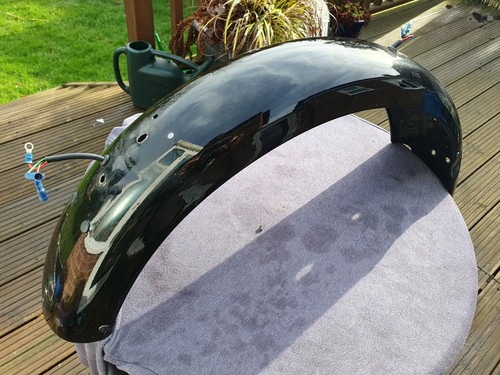 Norton commando rear mudguard - norton,
