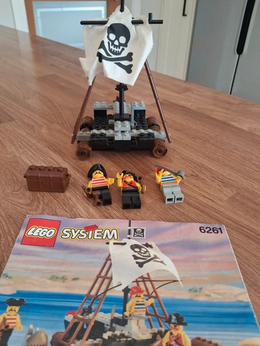 Lego 6261 pirate raft - lego, set
