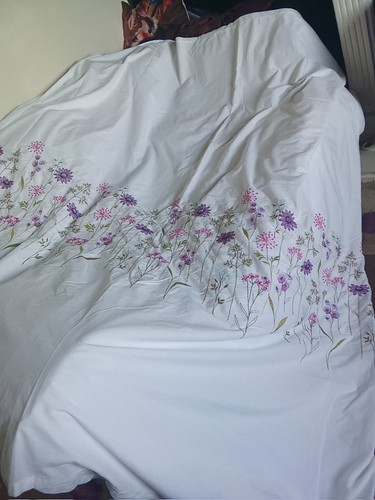 White embroidery multicoloured - white,