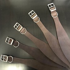 Large Leather Dog Collar