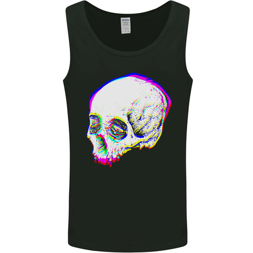 Glitch skull gothic biker - glitch,