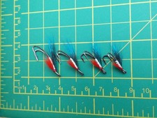 sea trout fly x4  SQUIRREL R&S