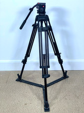 Manfrotto 525MVB Tripod with 503 Fluid Head plus MBAG90P bag - no plate